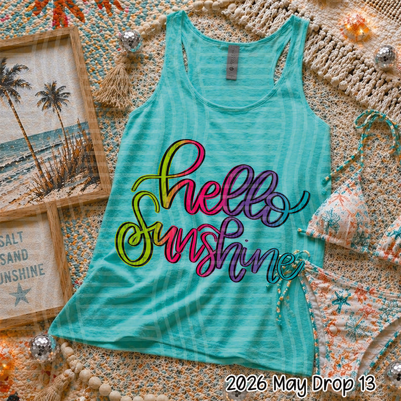 rainbow hello sunshine