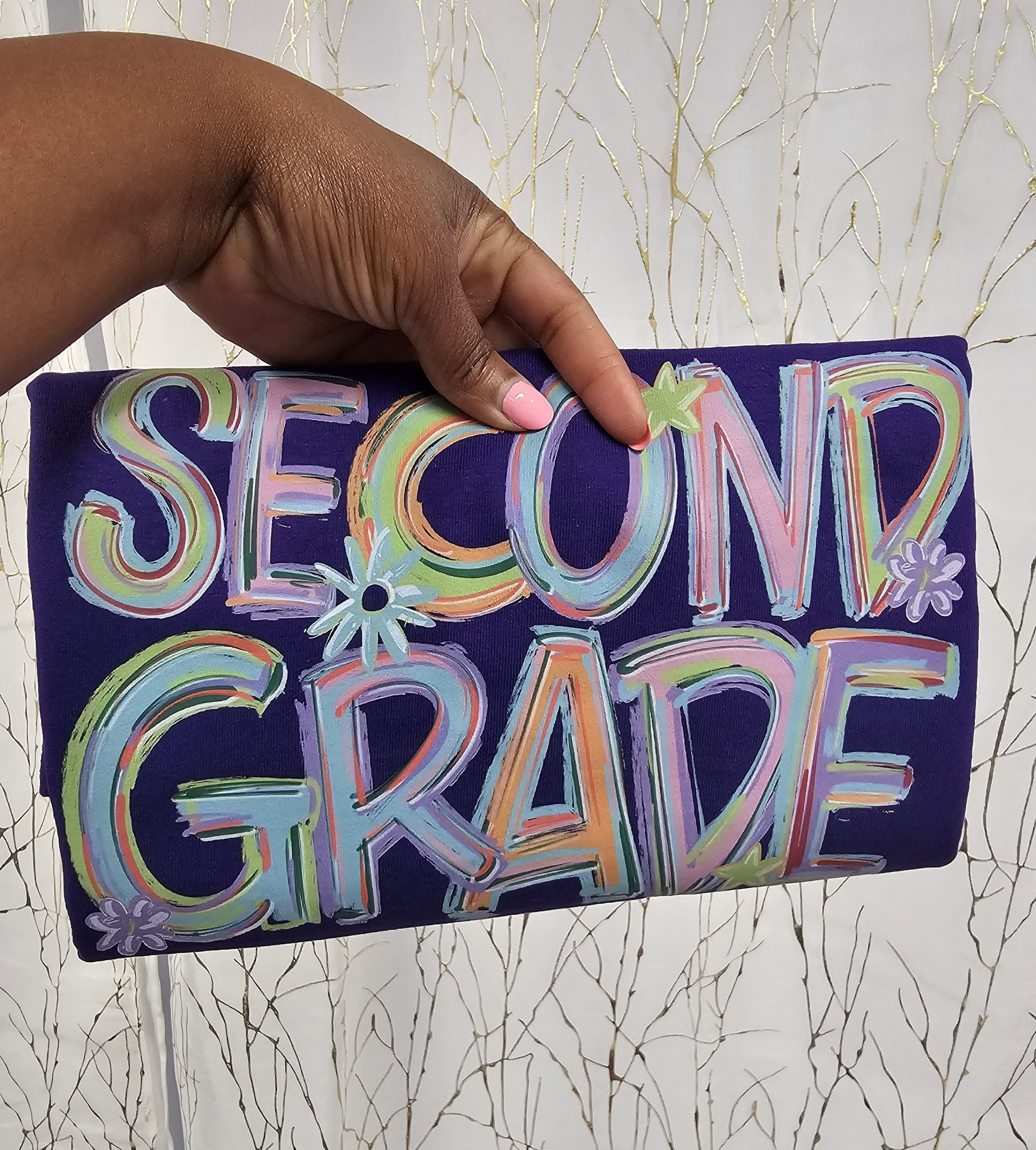 Tilted Grade Levels Gildan Purple 02-02