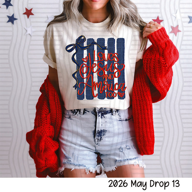 loves Jesus and america too
