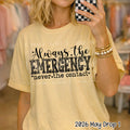 ALWAYS THE EMERGENCY black