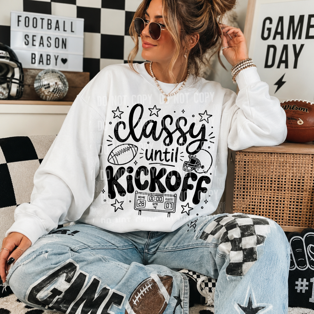 CLASSY UNTIL KICKOFF