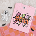 Halloween Mama Lighting Bolts