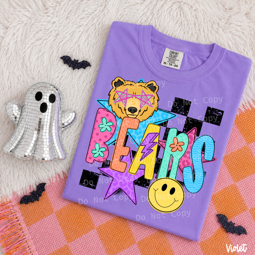 Checkered Mascot Bears