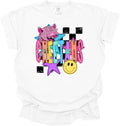 Checkered mascot cheetahs