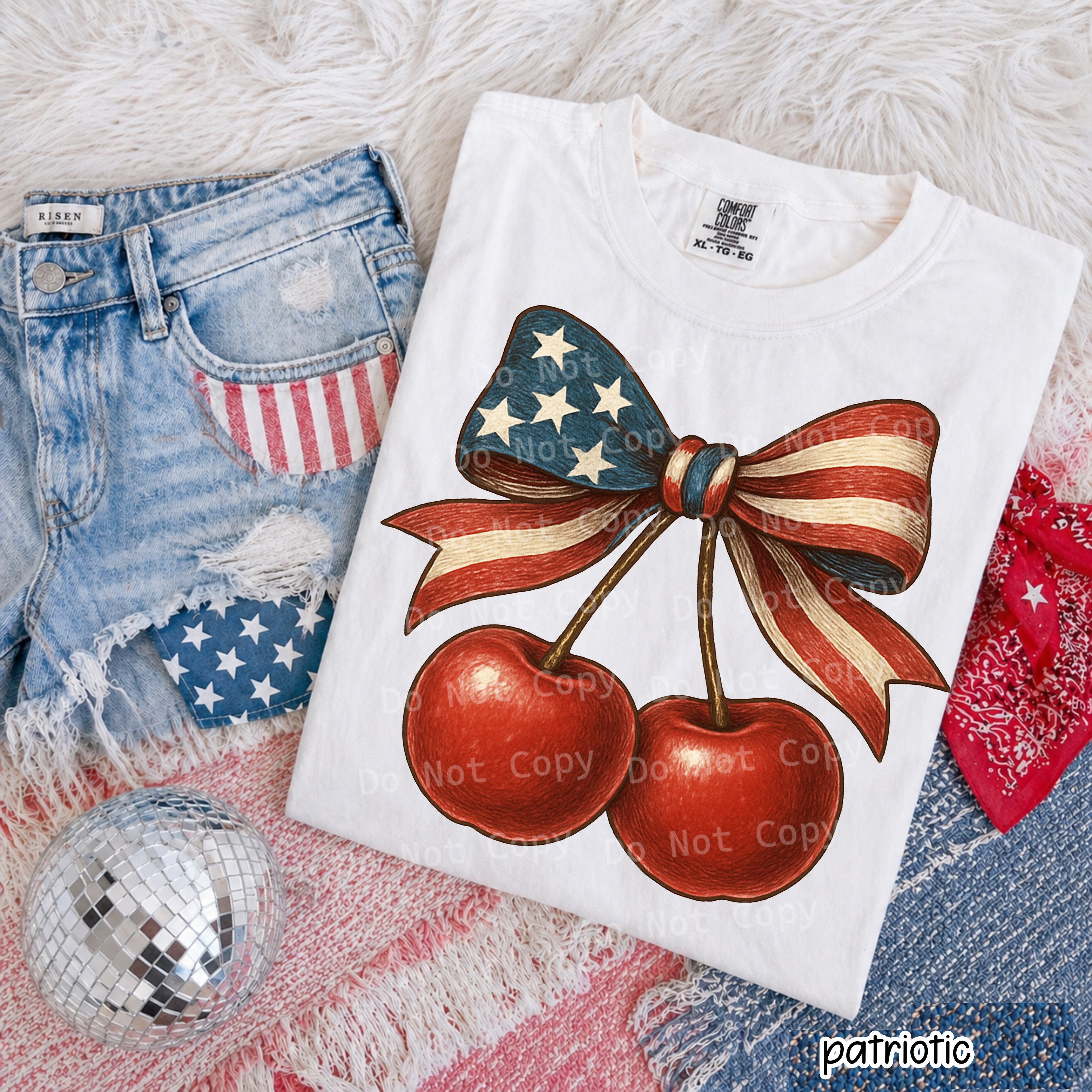 Cherry Bow PNG