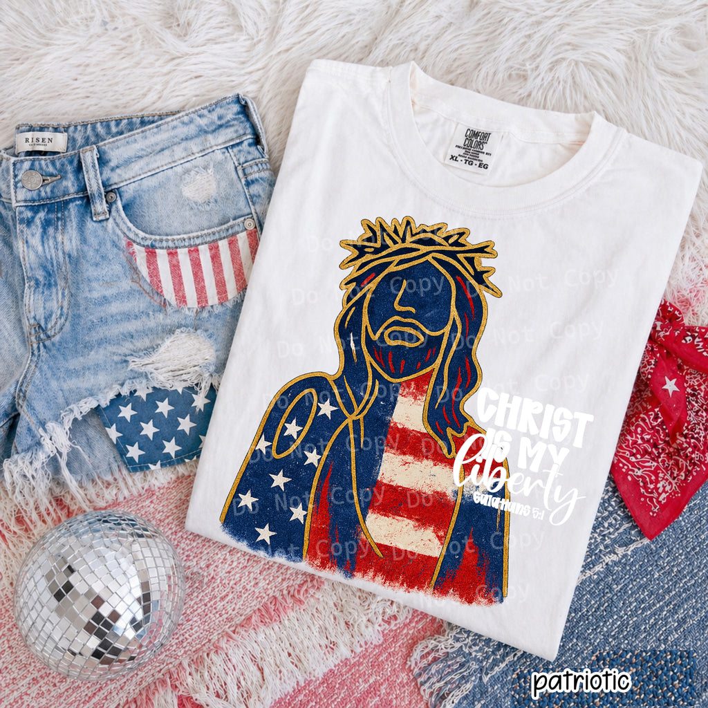 ChristismyLiberty White