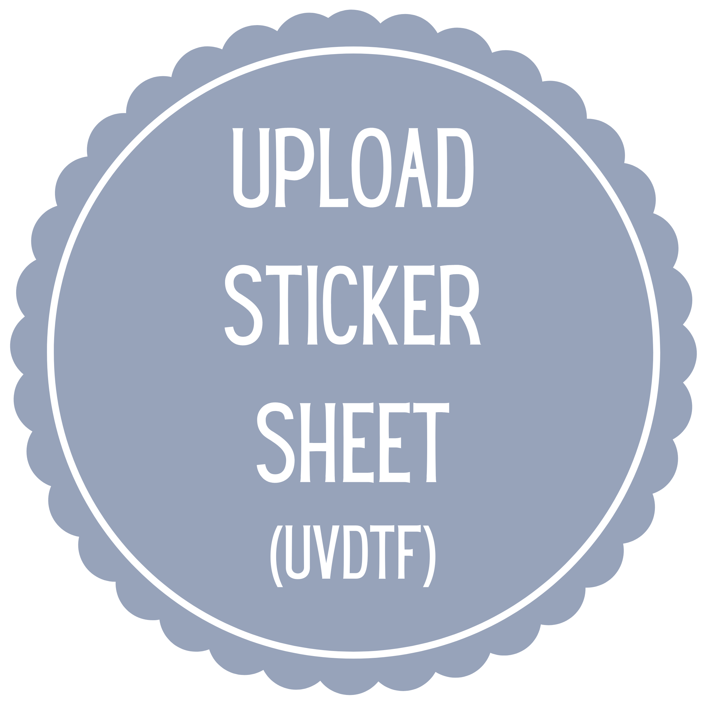 Upload A Sticker Sheet