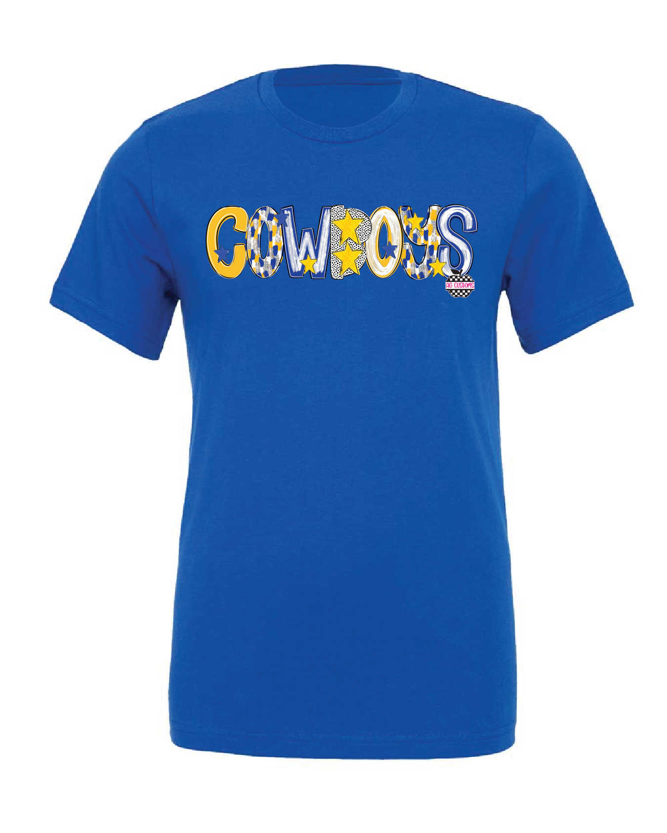 Cowboys - Poppy- Royal- Bella Shirt