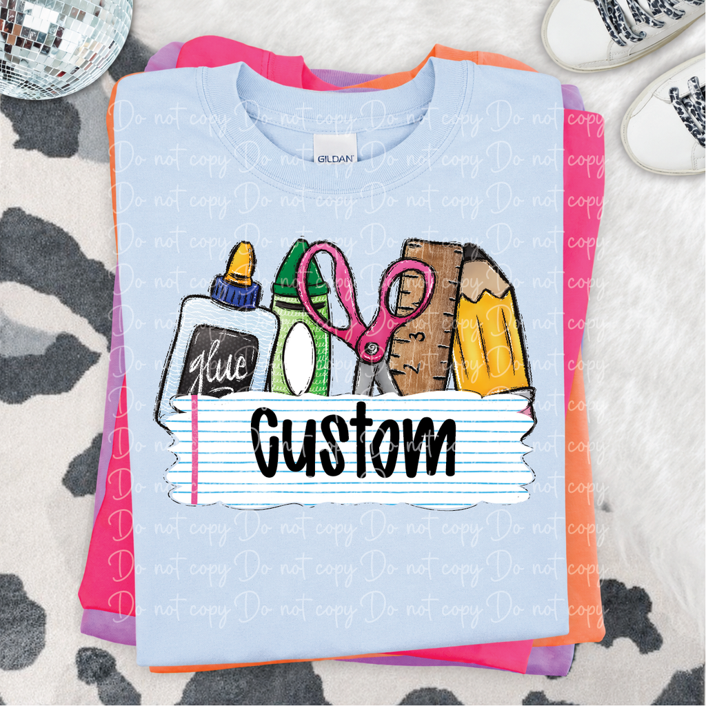 Custom Teacher Name Plate- Digital