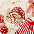 FABRIC SANTA CHRISTMAS FAUX YARN