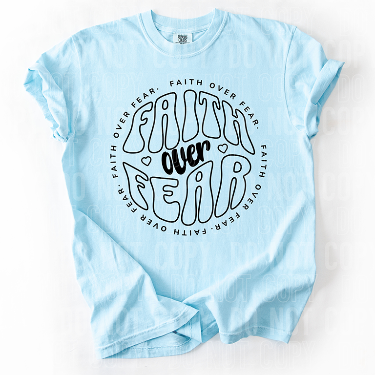 FAITH OVER FEAR BLACK
