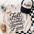 FALL IS MY SECOND FAVORITE F WORD