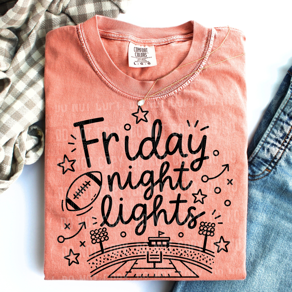 FRIDAY NIGHT LIGHTS DOODLE
