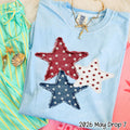 Faux patch stars