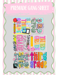 3rd Grade Premade Gang Sheet