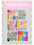 4th Grade Premade Gang Sheet