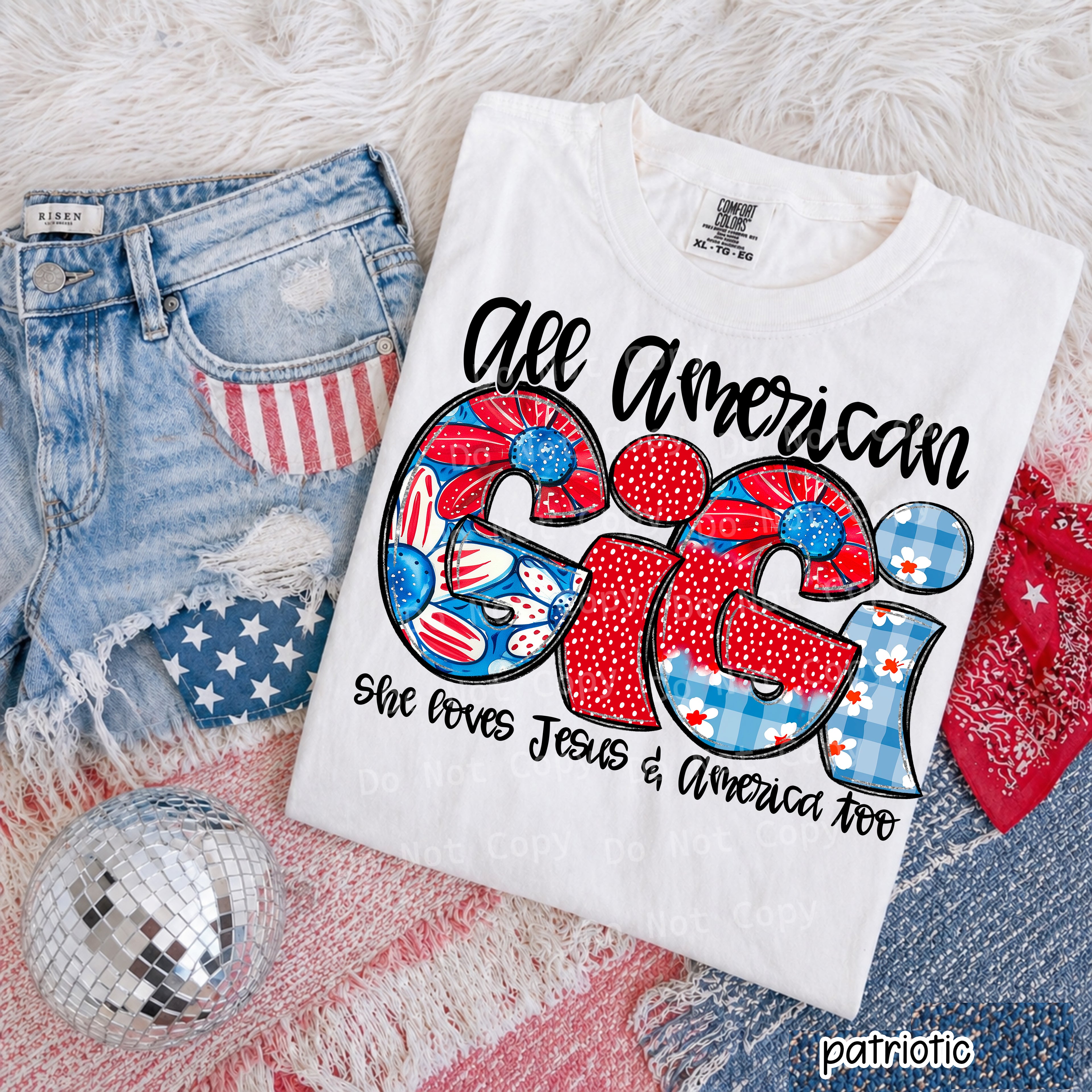 Gigi patriotic