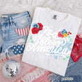 God Bless America WHITE PRINT