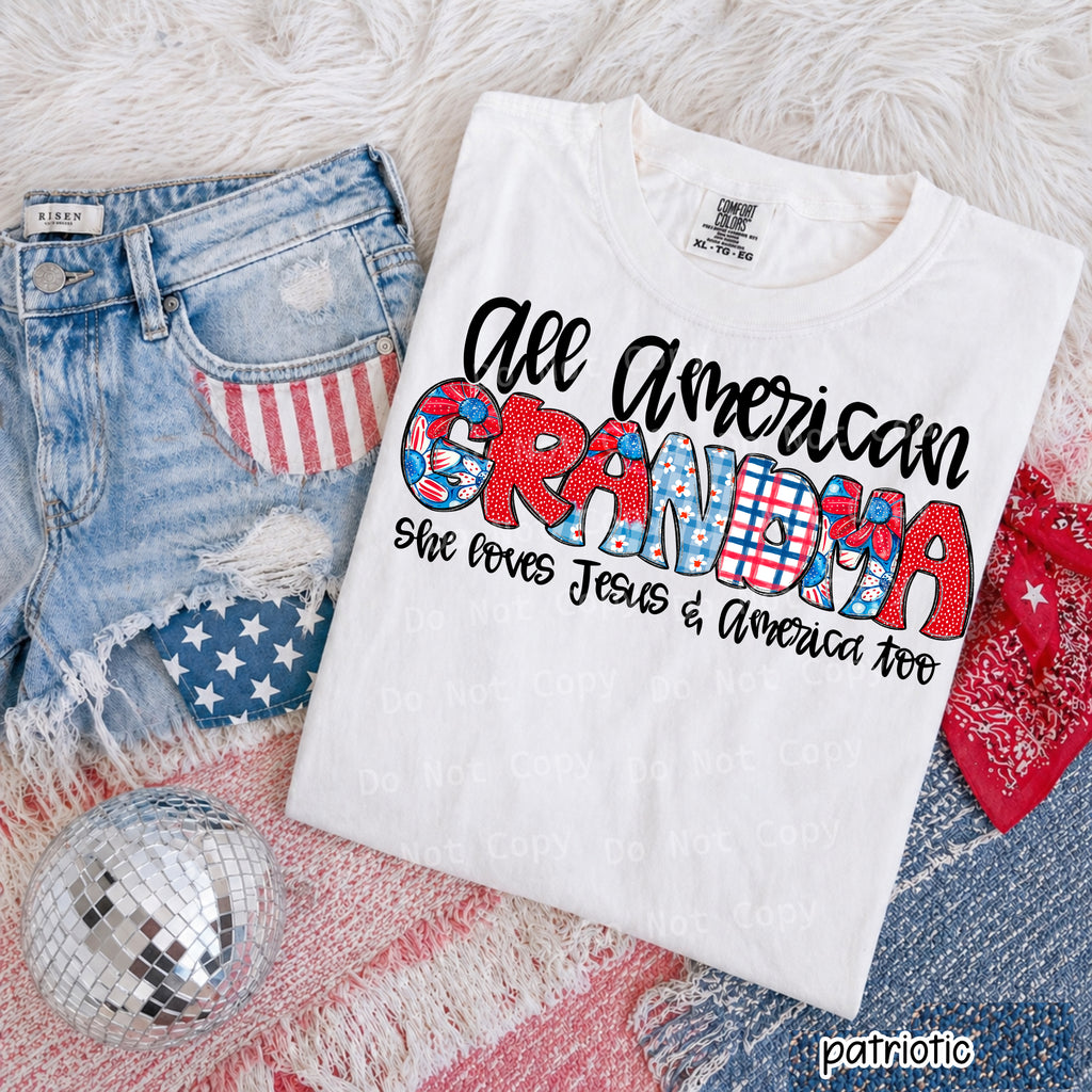 Grandma patriotic