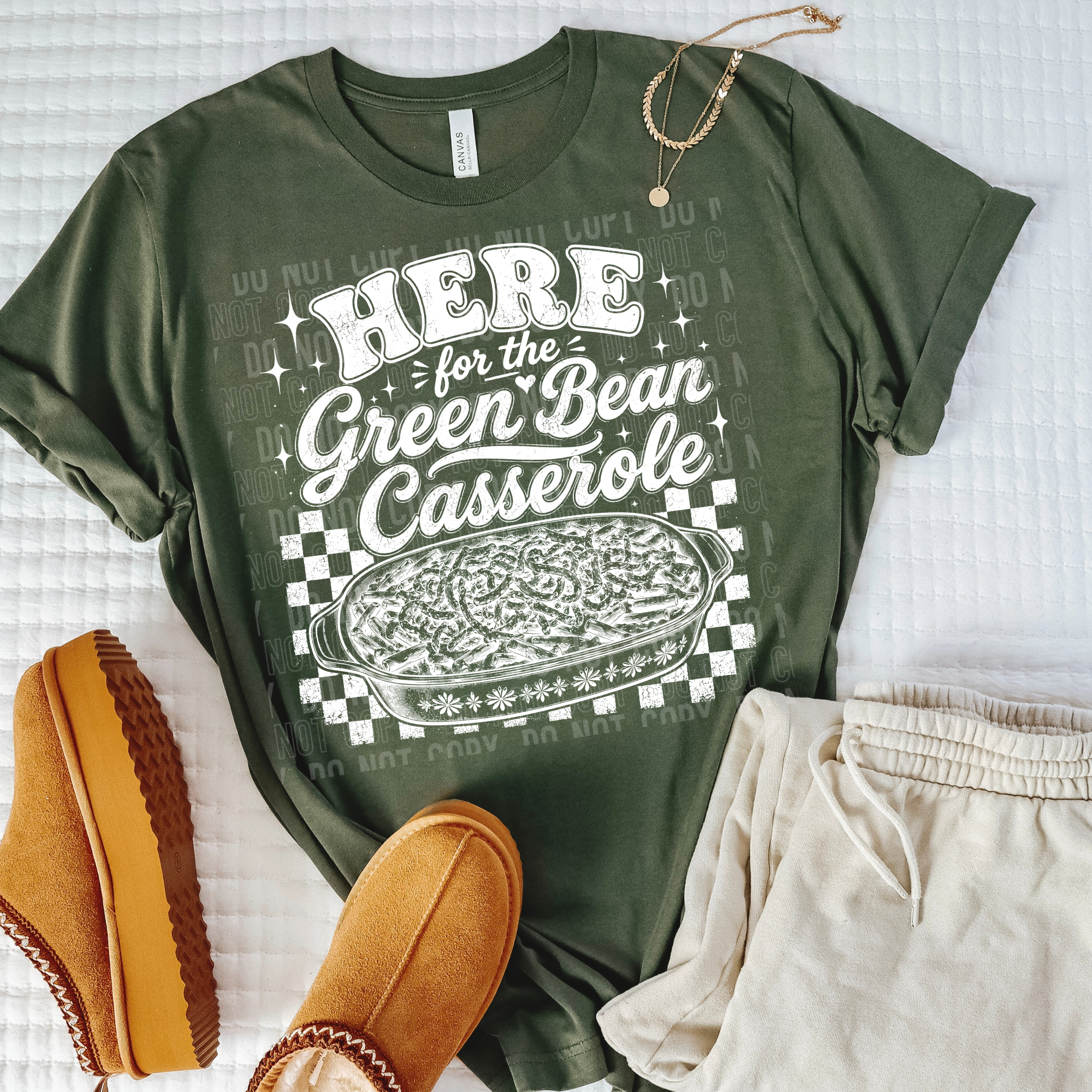 HERE FOR THE GREEN BEAN CASSEROLE