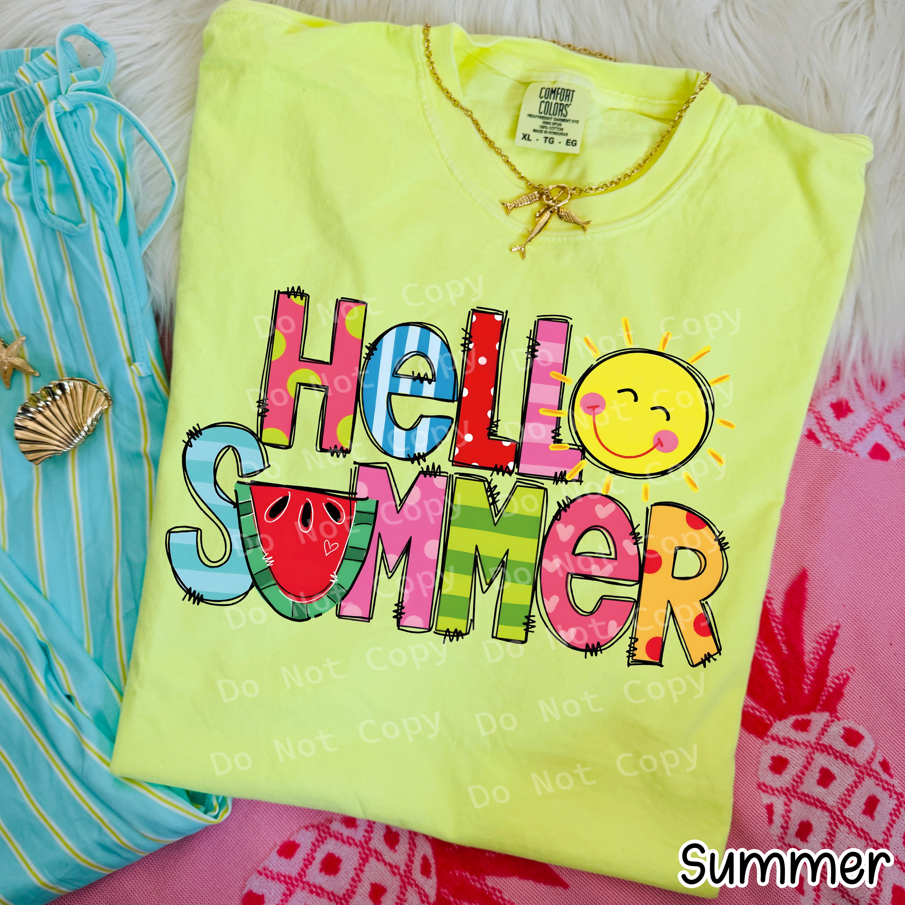 Hello Summer Black