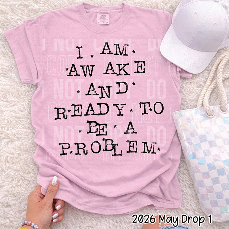 I AM AWAKE PROBLEM black