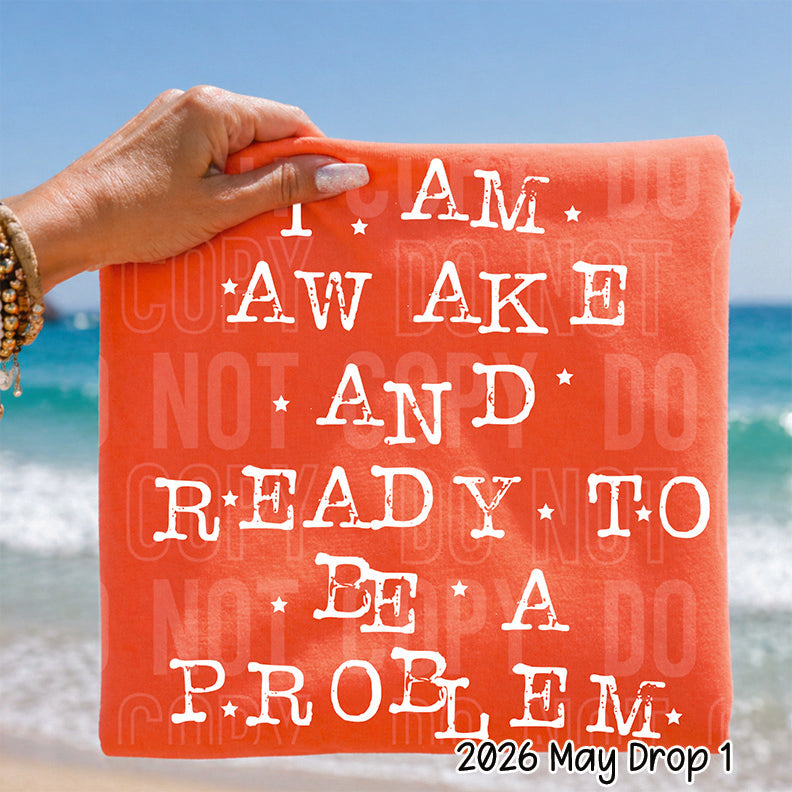I AM AWAKE PROBLEM white