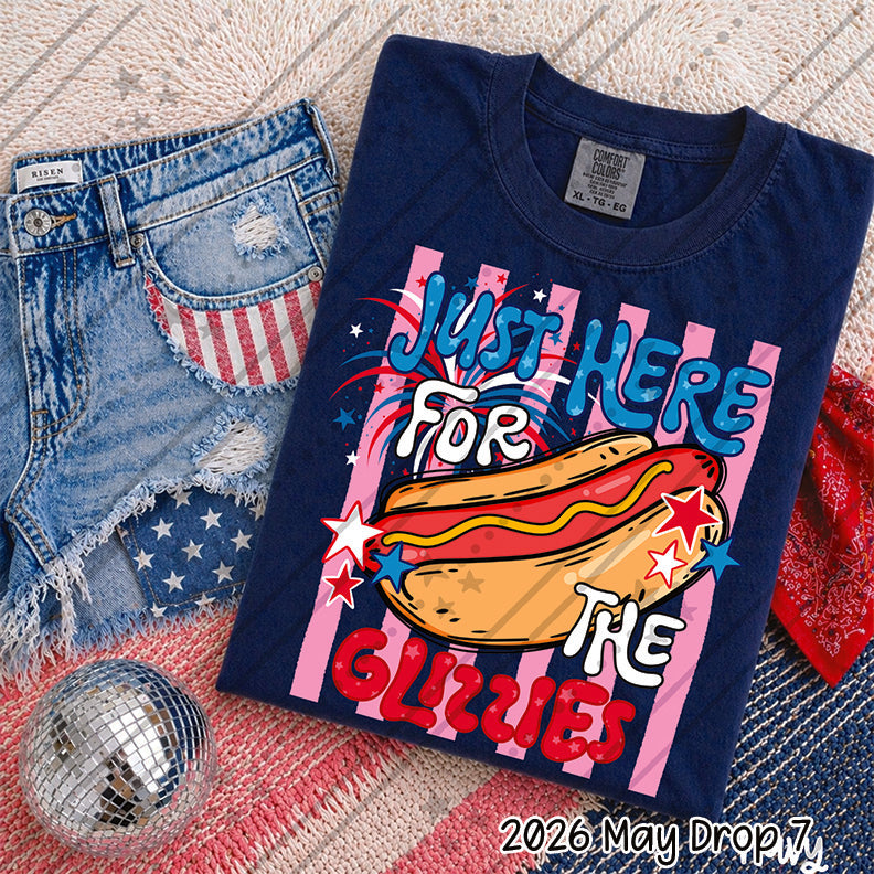 Just here for the wieners with stripes