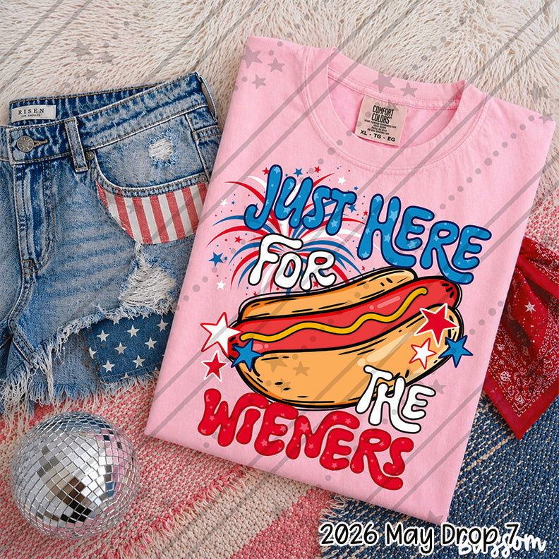 Just here for the wieners