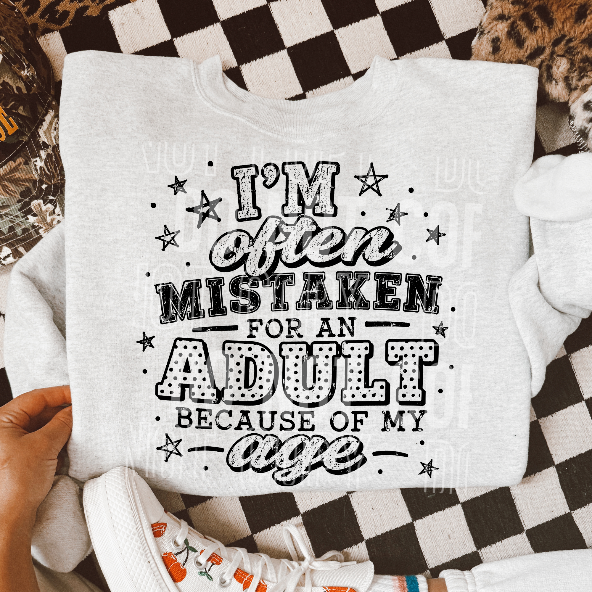 IM OFTEN MISTAKEN FOR AN ADULT