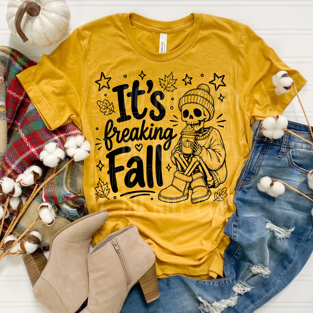 ITS FREAKING FALL SKELETON