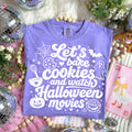 LETS BAKE COOKIES AND WATCH HALLOWEEN MOVIES white