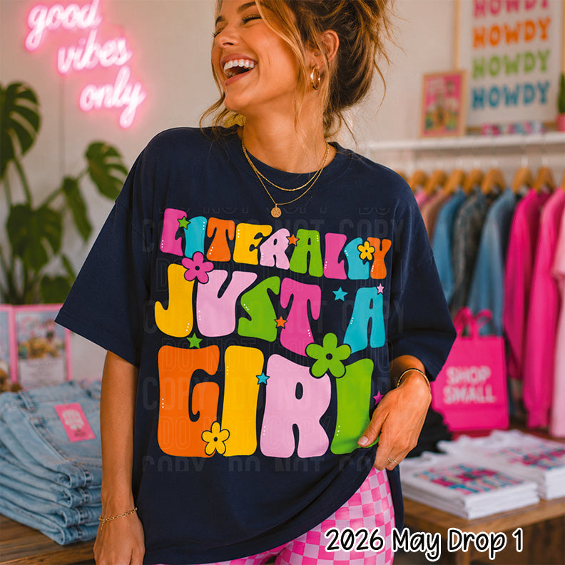 LITERALLY JUST A GIRL BRIGHT