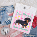 Less Meanies More Weenies Black Tan