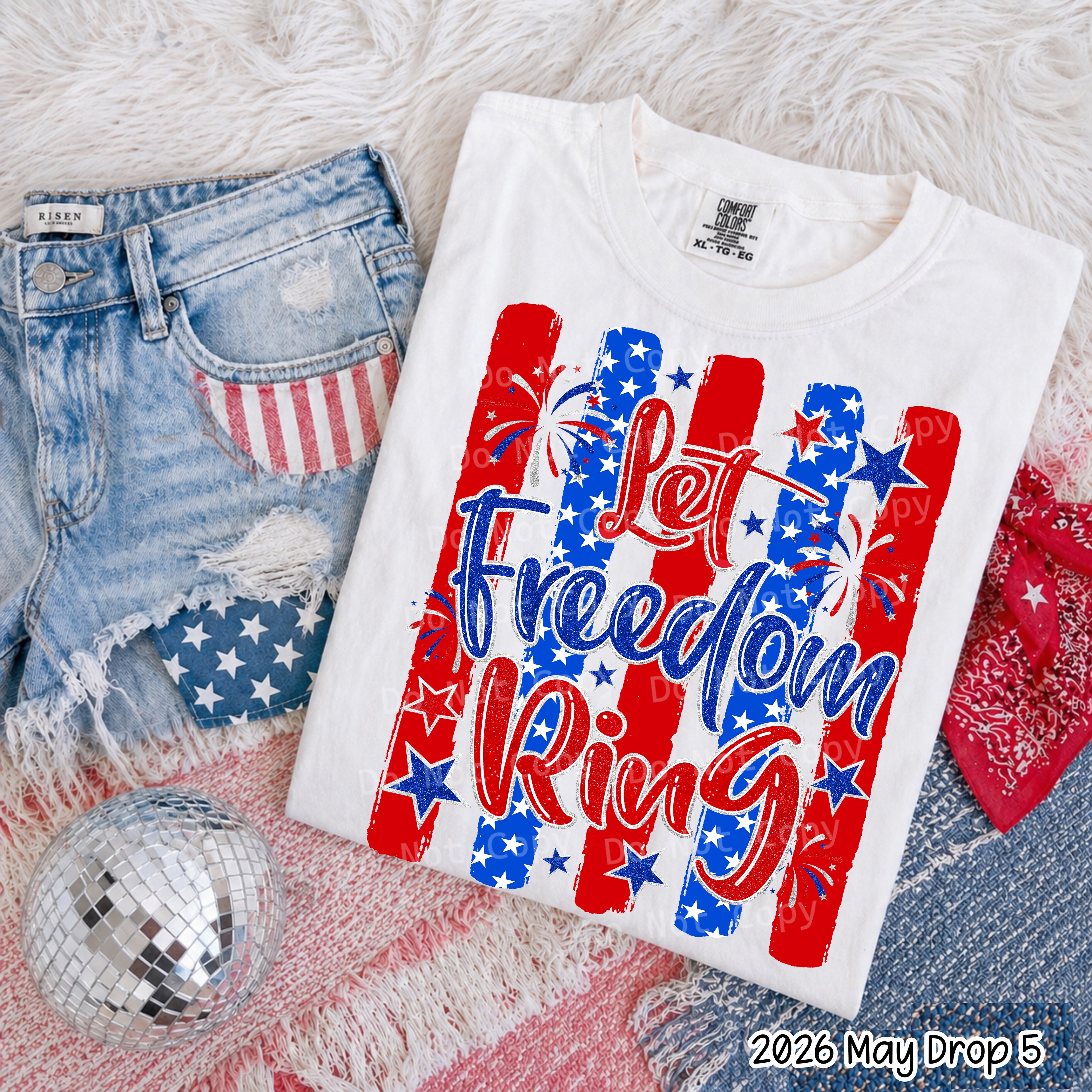 Let Freedom Ring Striped