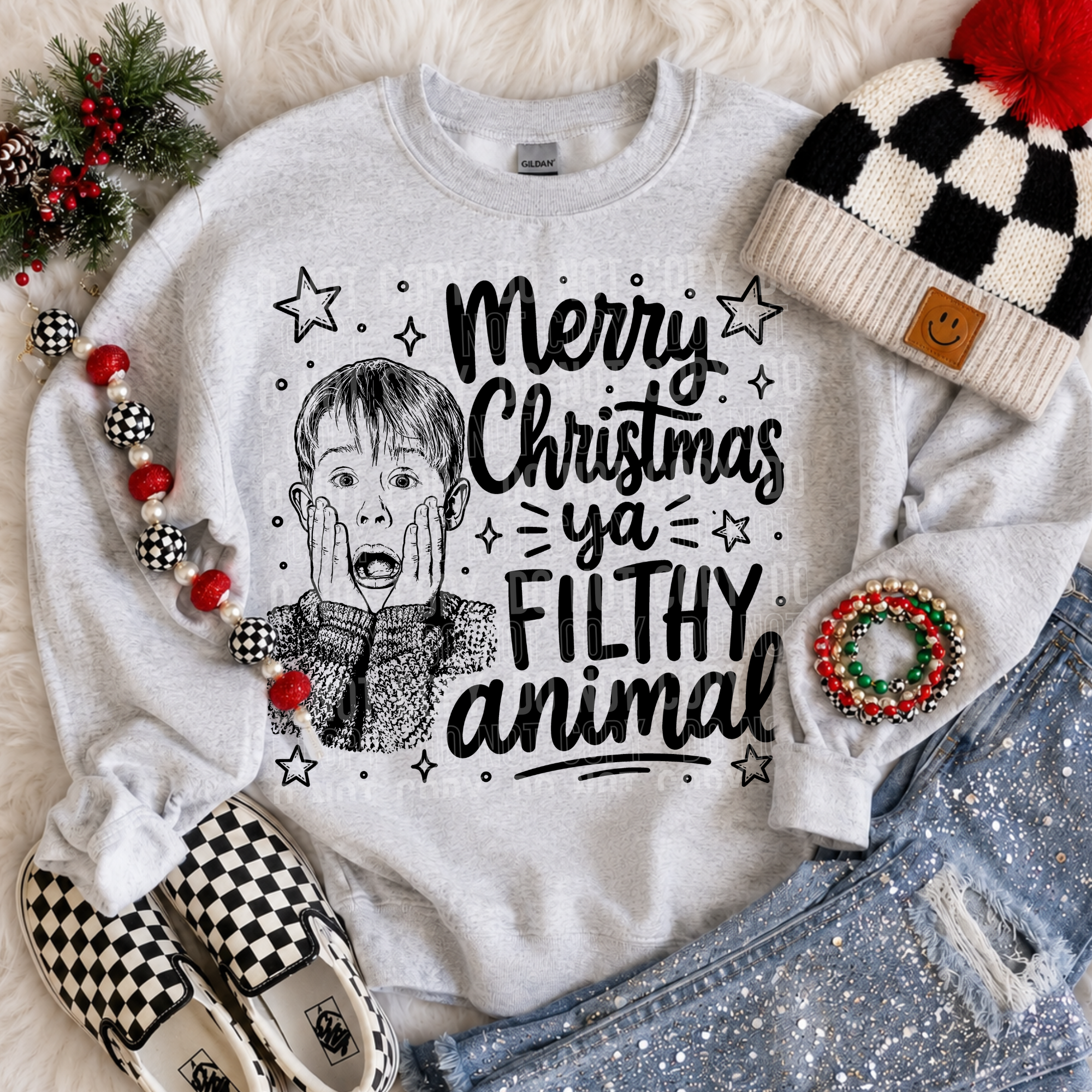 MERRY CHRISTMAS YA FILTHY ANIMAL