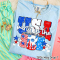 Party in the USA distressed