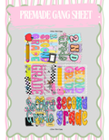 2nd Grade Premade Gang Sheet