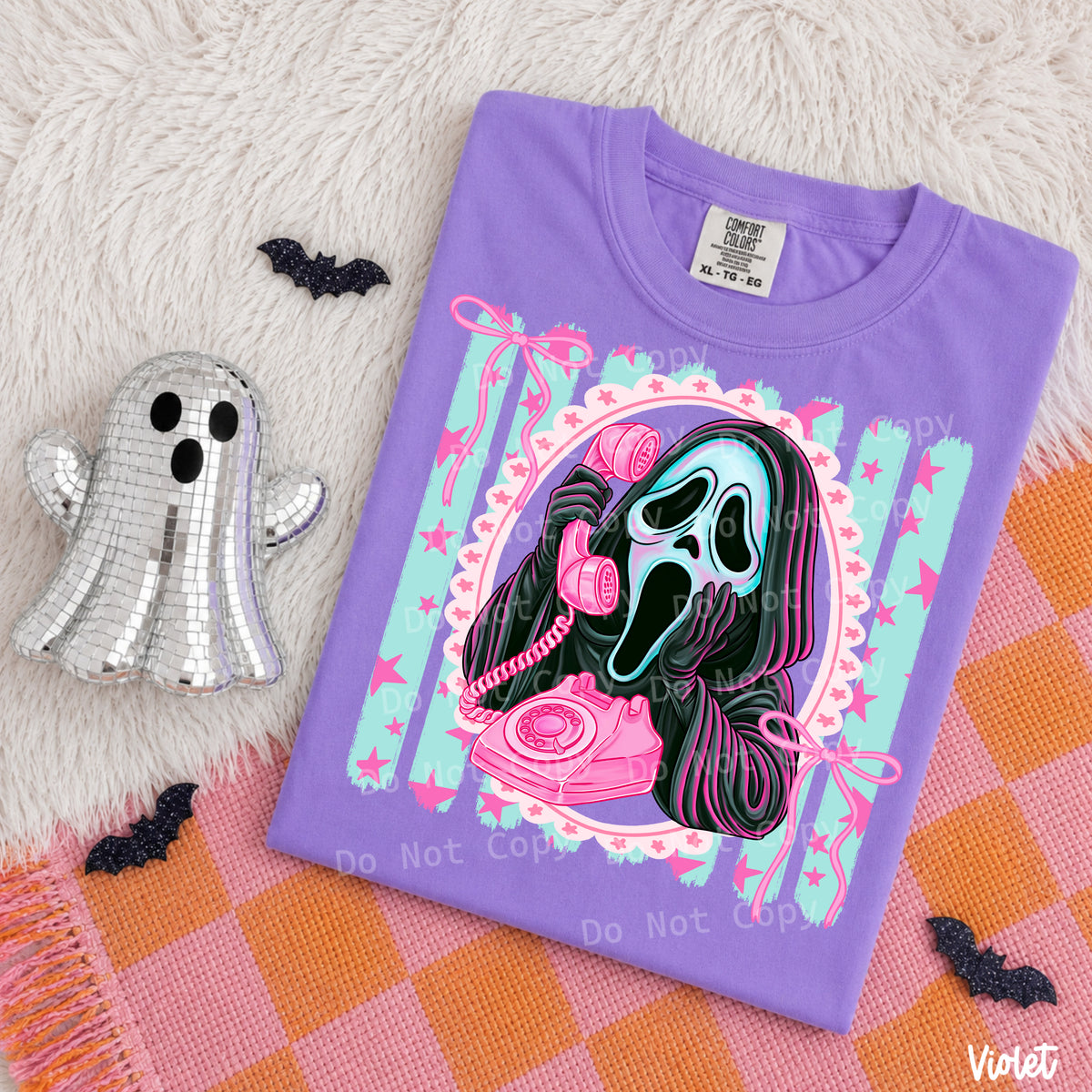 Preppy horror ghost face
