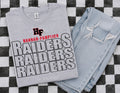 Raiders Design 19 - Gildan Sports Grey