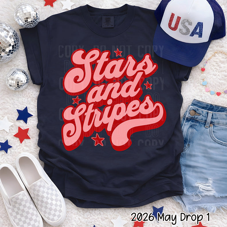STARS AND STRIPES RETRO