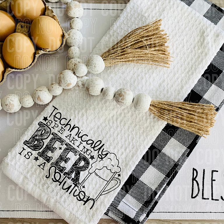 TECHNICALLY SPEAKING BEER IS A SOLUTION