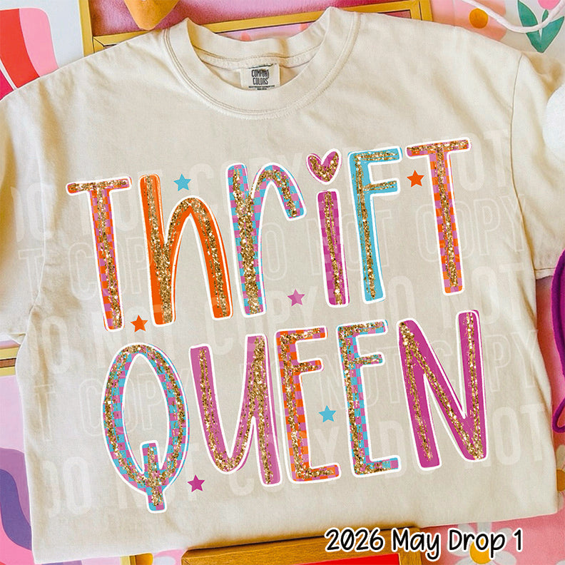 THRIFT QUEEN DOODLE