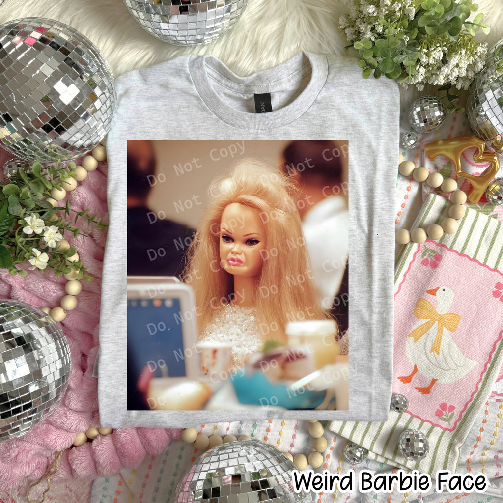 Weird Barbie Face (13)