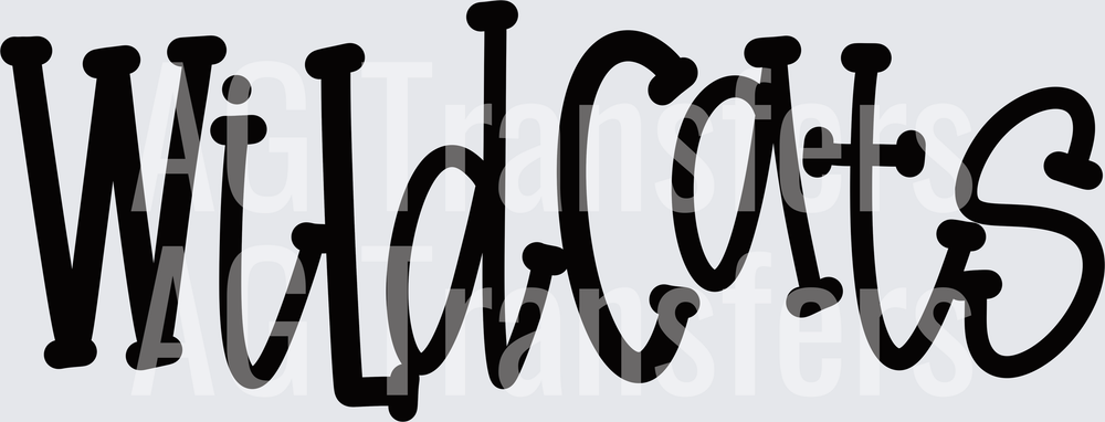 Funky Serif Wildcats