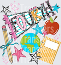 BACK TO SCHOOL NAME PENNANT FOURTH