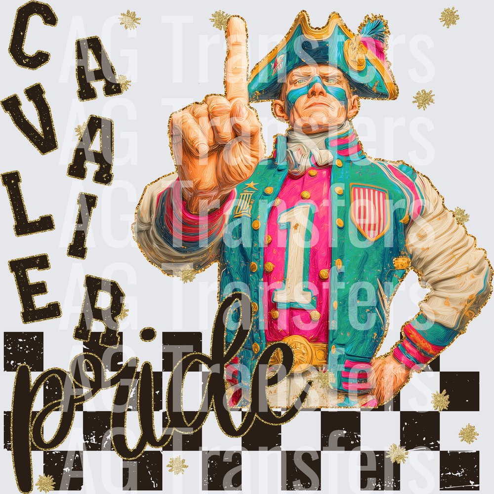GRUNGE MASCOTS CAVALIER
