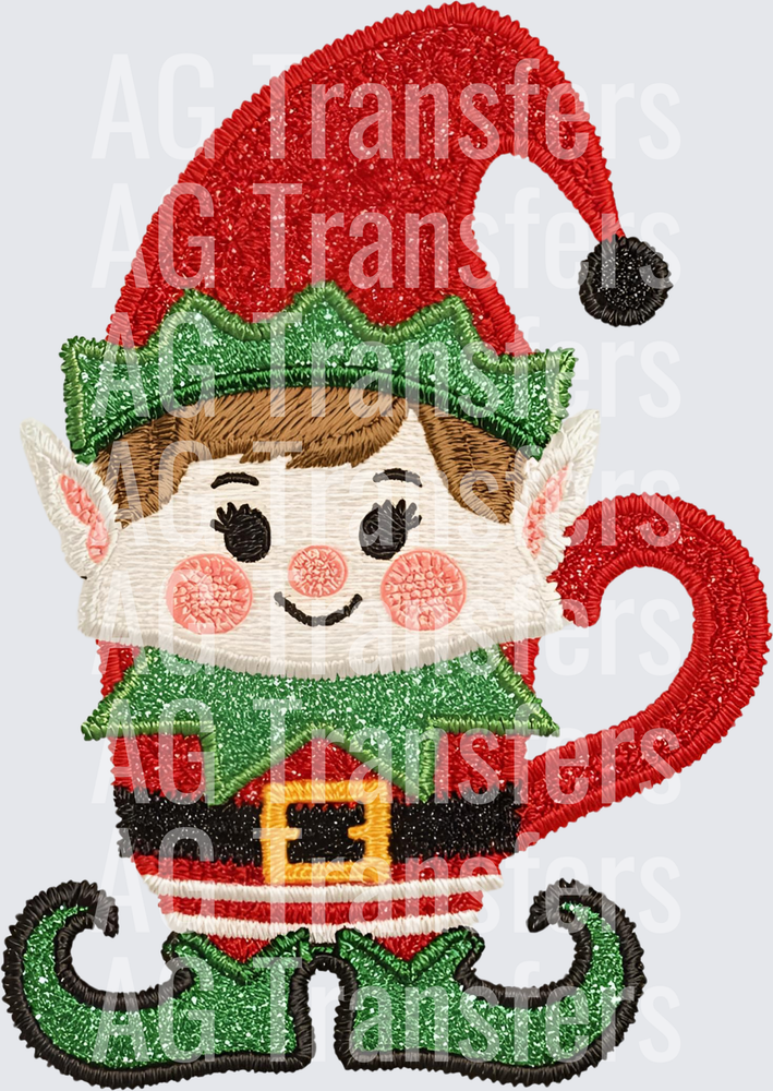 ELF COFFEE FAUX EMBROIDERY(1)