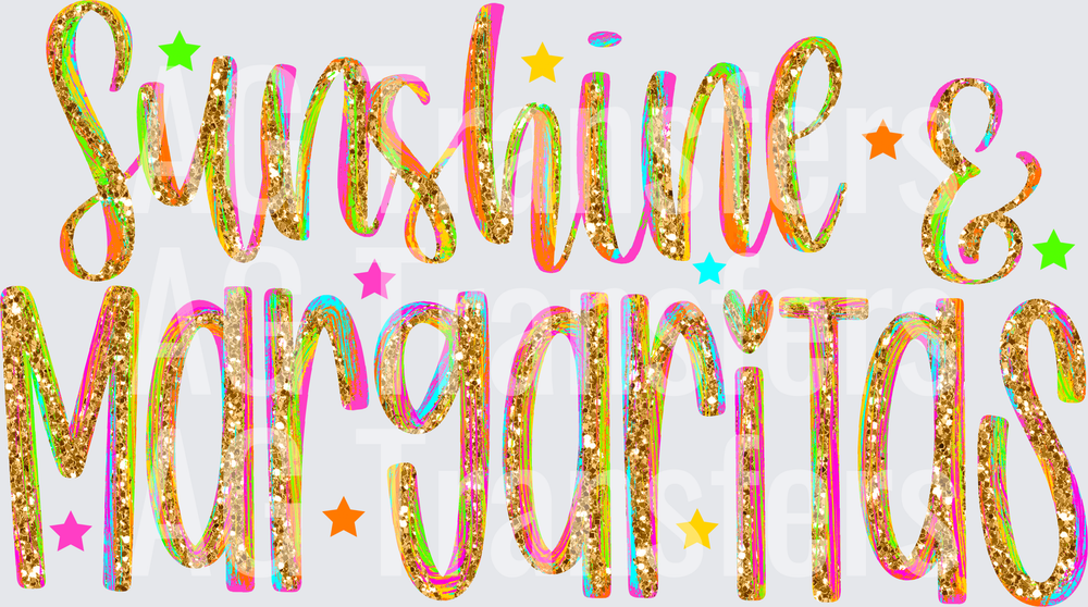 SUNSHINE AND MARGARITAS GLITTER
