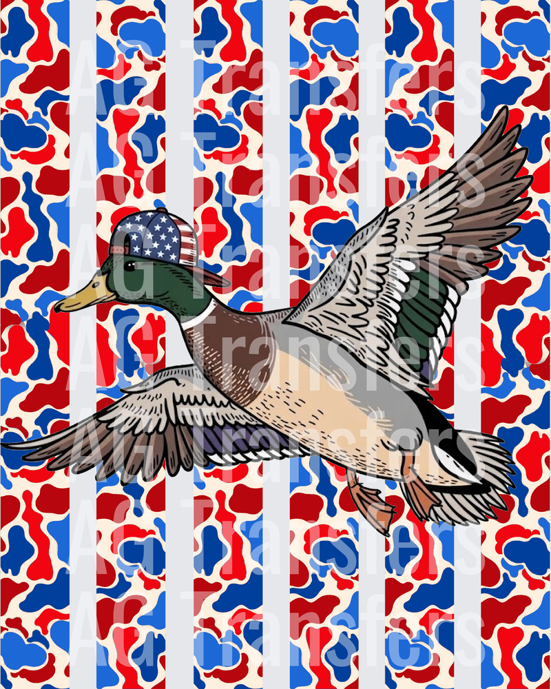 Patriotic Mallar Duck